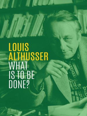 cover image of What is to be Done?